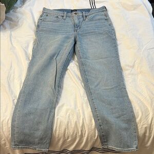 J. Crew Light Blue Essential Straight Jeans
